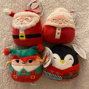 NWT Squishmallows Christmas Collection